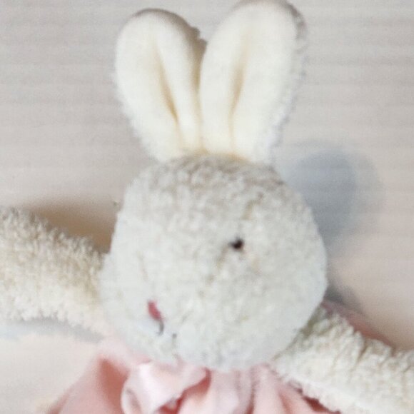 Bunnies by the Bay bundle  plush lovey security blanket baby girl bunny - Picture 5 of 12